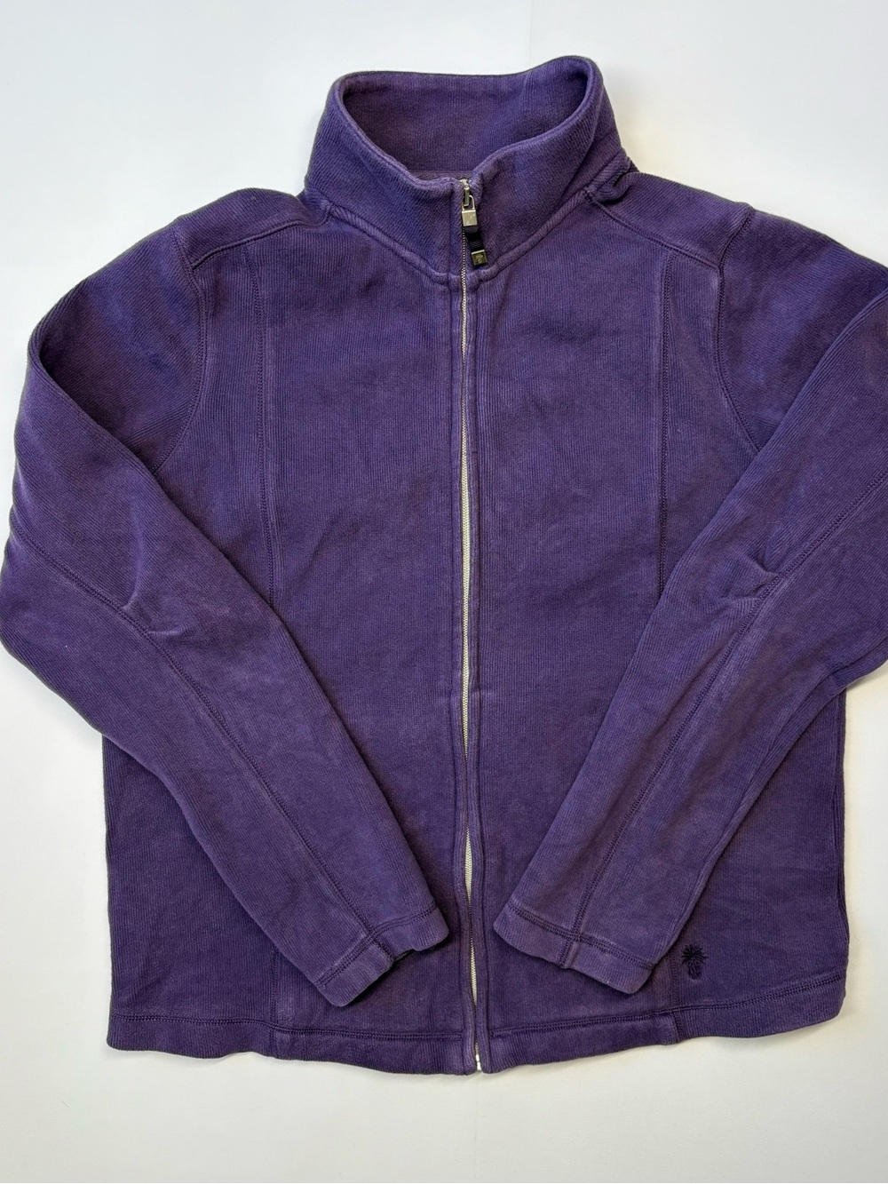 Women's Purple Full Zip Fleece Jacket